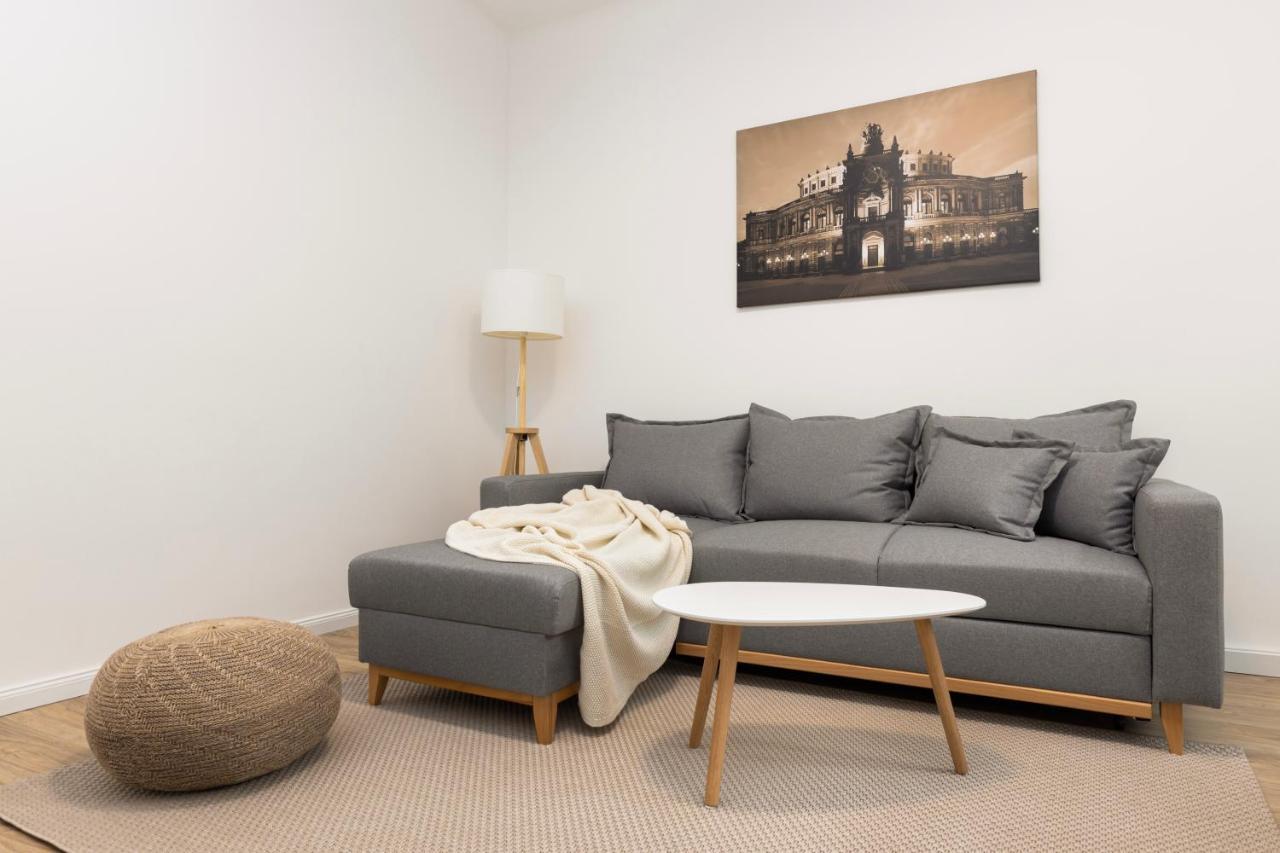 Design 2R Apartment Dresden Neustadt - Garten - Elbnahe - Airport Ngoại thất bức ảnh