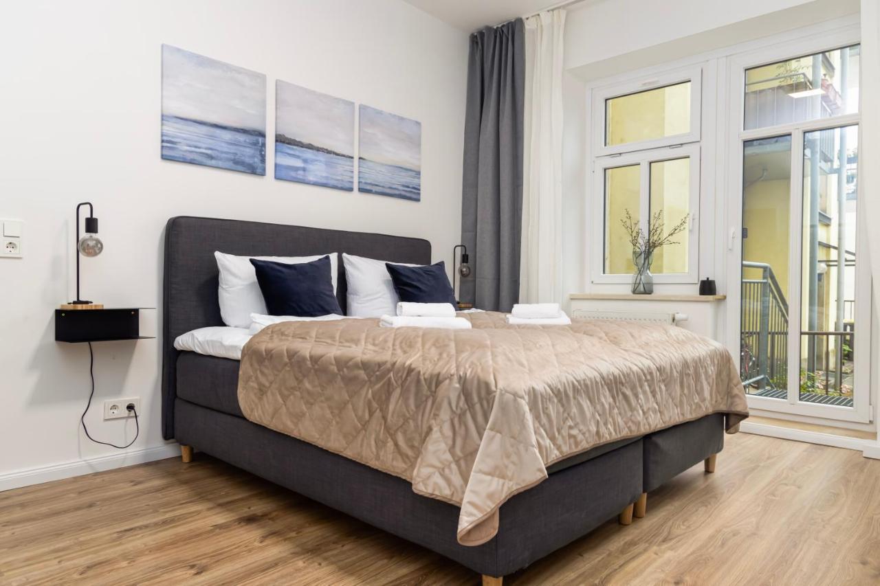 Design 2R Apartment Dresden Neustadt - Garten - Elbnahe - Airport Ngoại thất bức ảnh