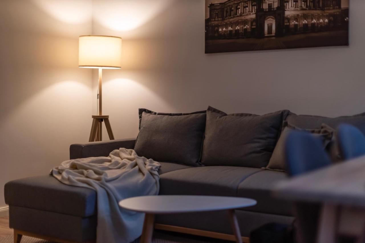 Design 2R Apartment Dresden Neustadt - Garten - Elbnahe - Airport Ngoại thất bức ảnh