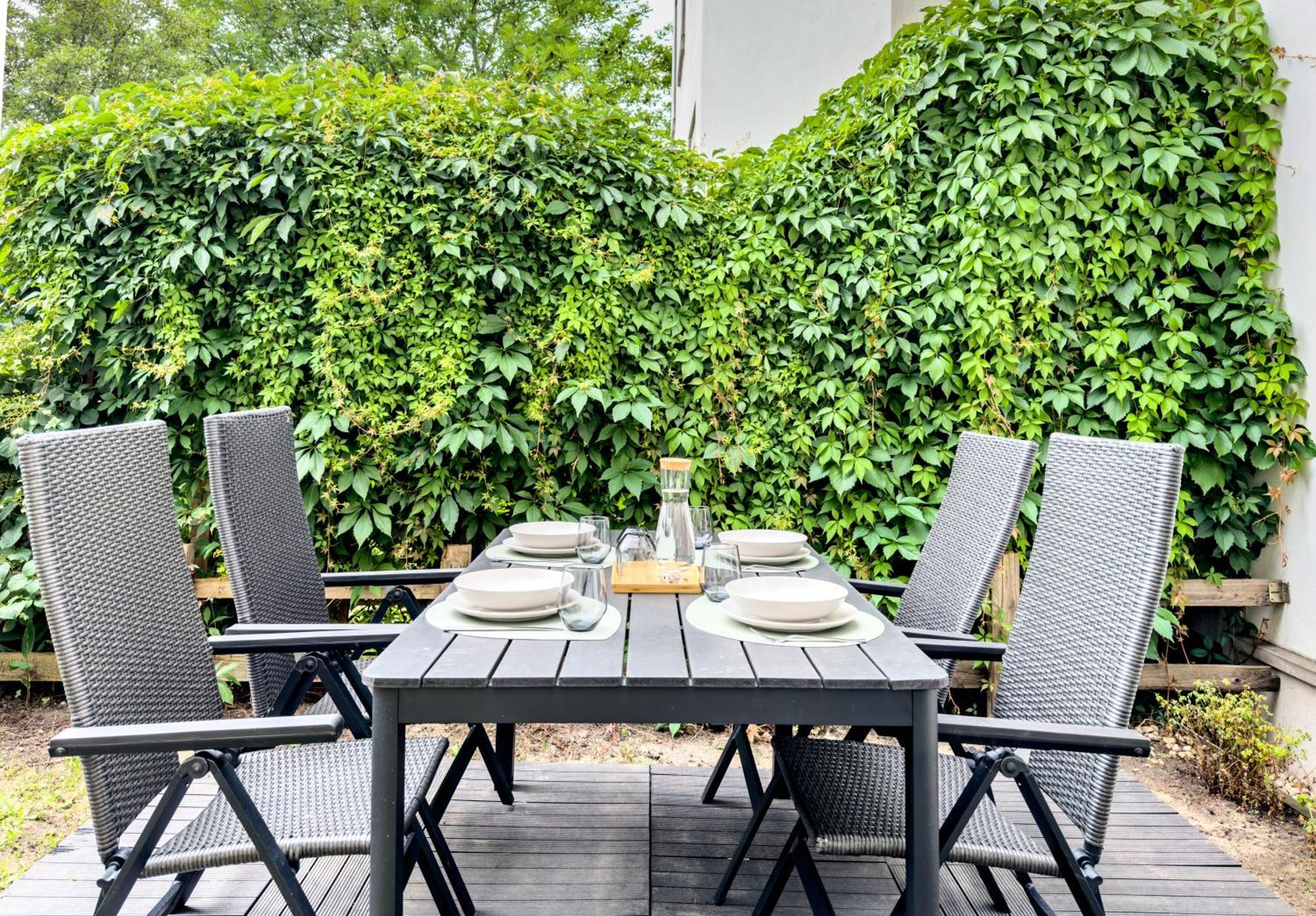 Design 2R Apartment Dresden Neustadt - Garten - Elbnahe - Airport Ngoại thất bức ảnh